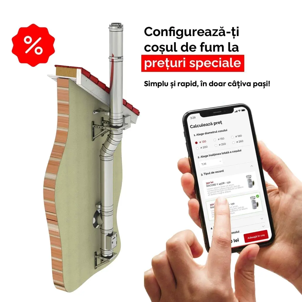 Configurator Cos de fum INOX – Jeremias DW-Eco