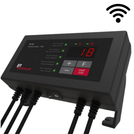 CENTRALE TERMICE - Controler p/u cazan KG Art SP 35 PID Wi-Fi (comanda ven+pompa)