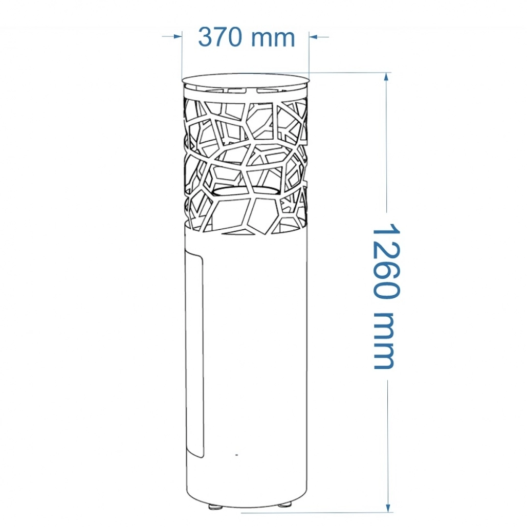 CORE - INCALZITOR PE PELETI NEGRU [2]