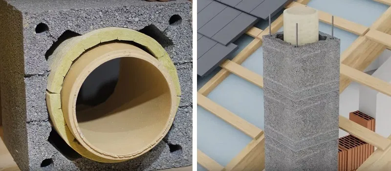 Cos de fum ceramic Hoch Universal cu paarie usoara. Horn ieftin [4]