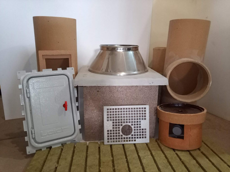 Horn ceramic Lerier LSK profesional ieftin pentru seminee, sobe, centrale [1]