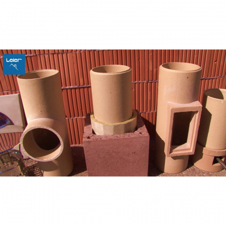 Cos de fum ieftin ceramic LEIER. Horn profesional 33 ani garantie [2]