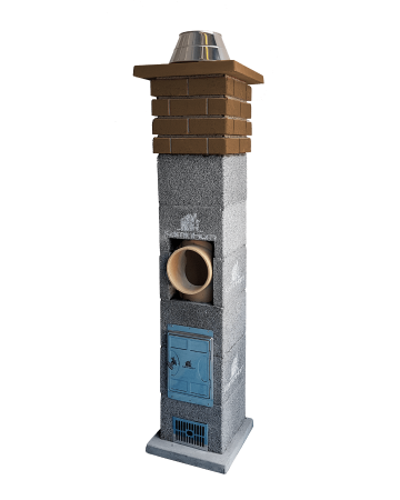 COSURI DE FUM - Cos de fum ceramic KaminHorn Premier finisat | Remdar.ro