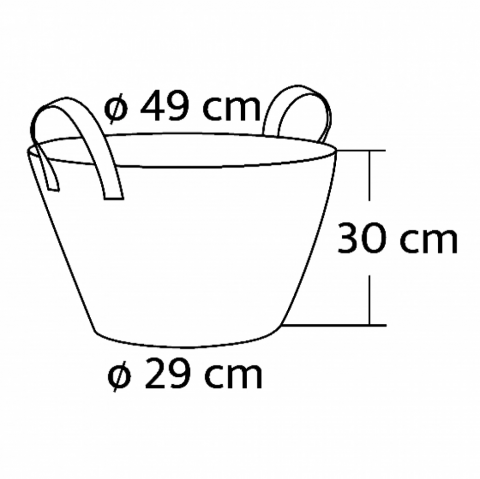 Cos de lemne din anvelope reciclate [4]