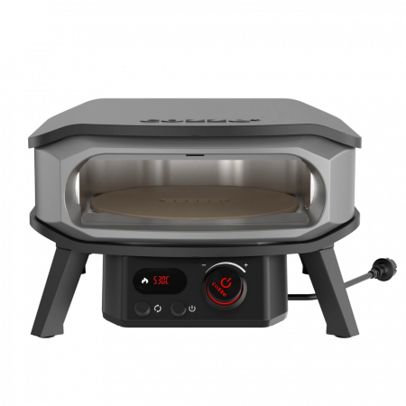 CUPTOARE PIZZA - Cuptor pizza electric Cozze PREMIUM 34 cm - usita si piatra de pizza, termometru digital - inclusiv scut termic