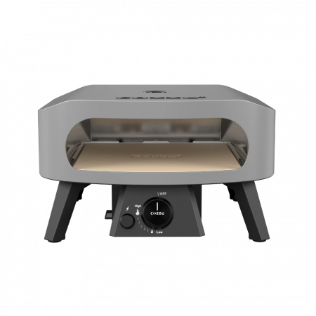 Cuptor pizza pe gaz 34cm Cozze Classic cu piatra pizza + regulator gaz [4]