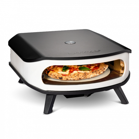 Cuptor pizza pe gaz 42.5 cm Cozze - piatra pizza rotativa, lumina LED + REGULATOR [3]