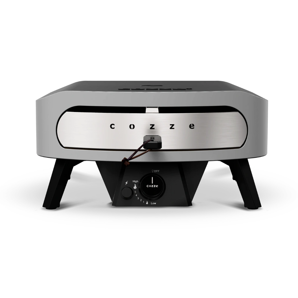 Cuptor pizza pe gaz 42.5cm Cozze Classic cu piatra pizza + regulator gaz [5]