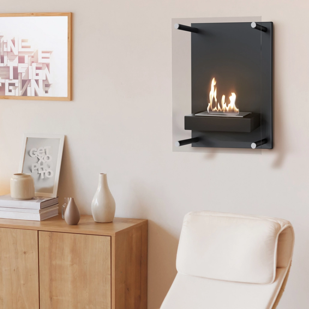 SEMINEE DECORATIVE - Biosemineu GLASS Negru - Aplicat