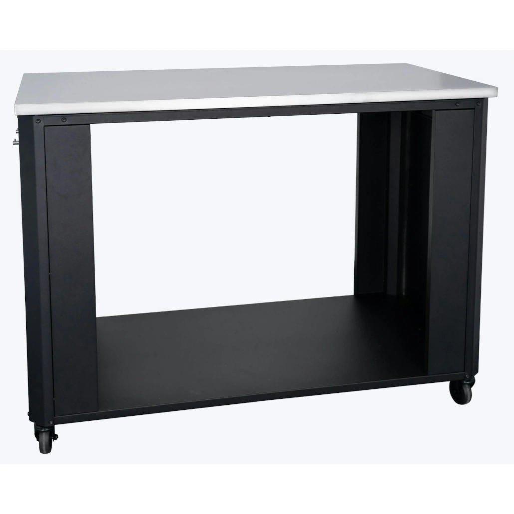 Dulap deschis Cozze - blat de masa din otel inoxidabil 115 cm [2]