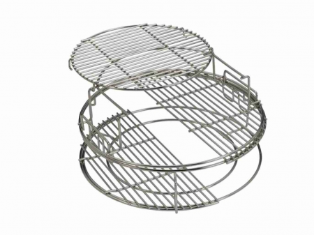 BIG GREEN EGG - EGGspander - Etajera gatit - 5 parti - XL