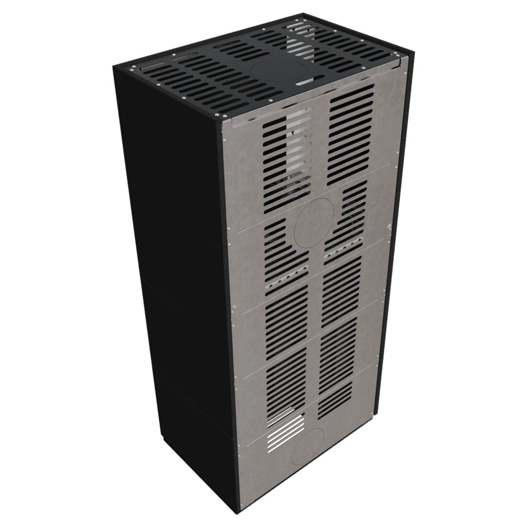 Flotek BOX 8 kW NERO ASSOLUTO Sticla Stanga - cuarz sinterizat [2]