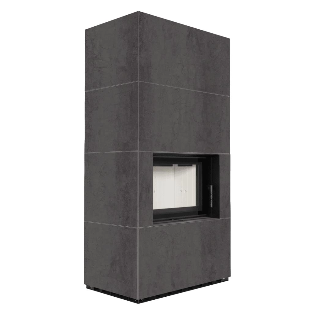 SEMINEE MODULARE PREFABRICATE - Flotek BOX 8 kW SAVOIA ANTRANCITE - cuarz sinterizat