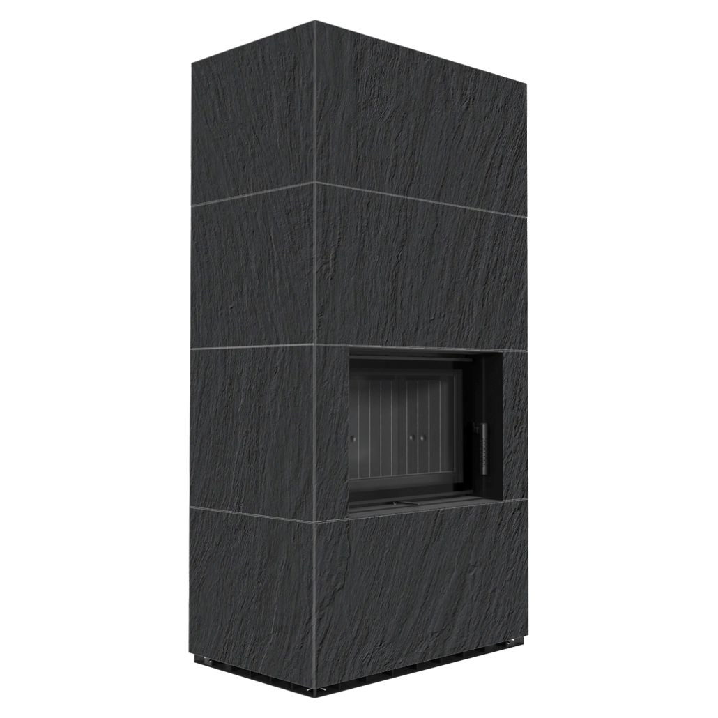 SEMINEE MODULARE PREFABRICATE - Flotek BOX 8 kW NATURALI ARDESIA Samota Neagra - cuarz sinterizat