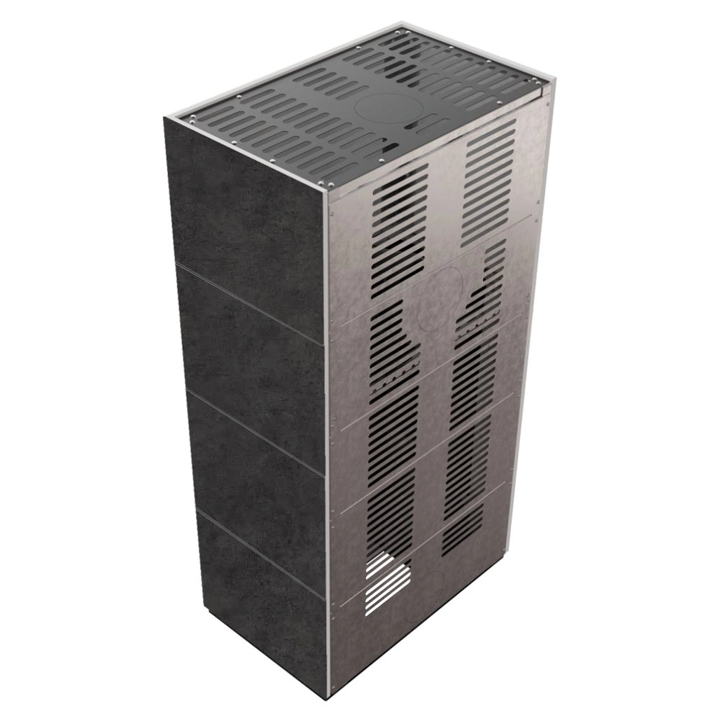 Flotek BOX 8 kW FOKOS GRAFITE Samota Neagra - cuarz sinterizat [3]