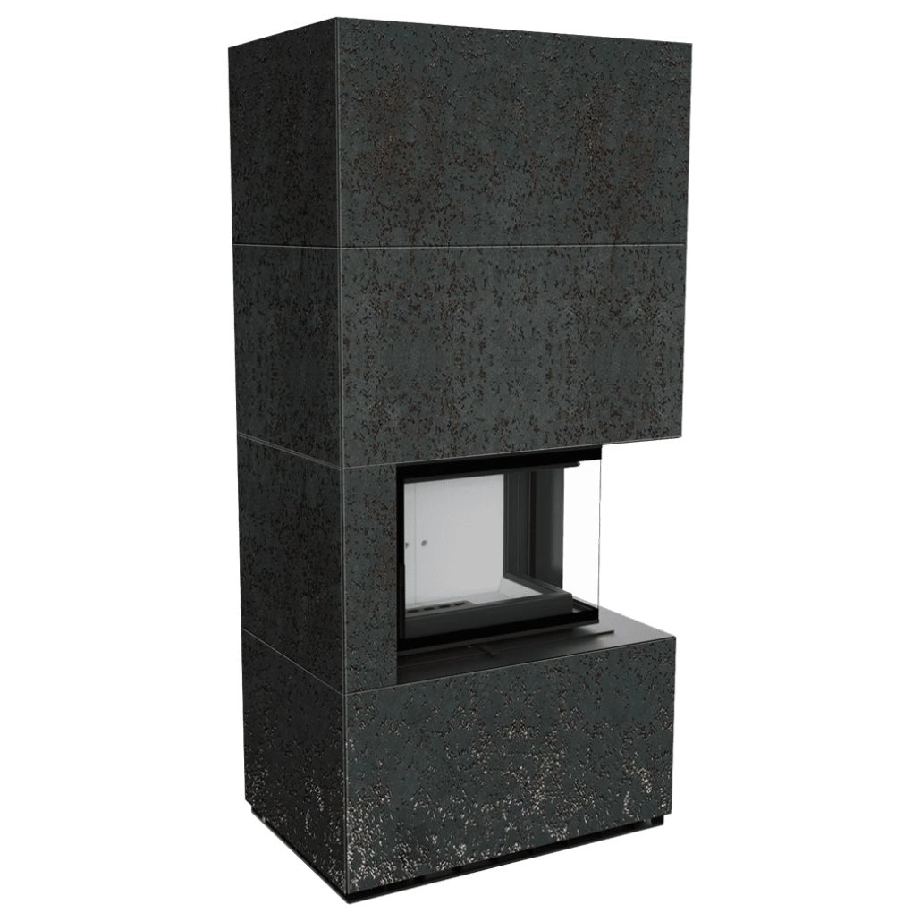 Flotek BOX 8 kW OXIDE NERO Sticla Dreapta - cuarz sinterizat