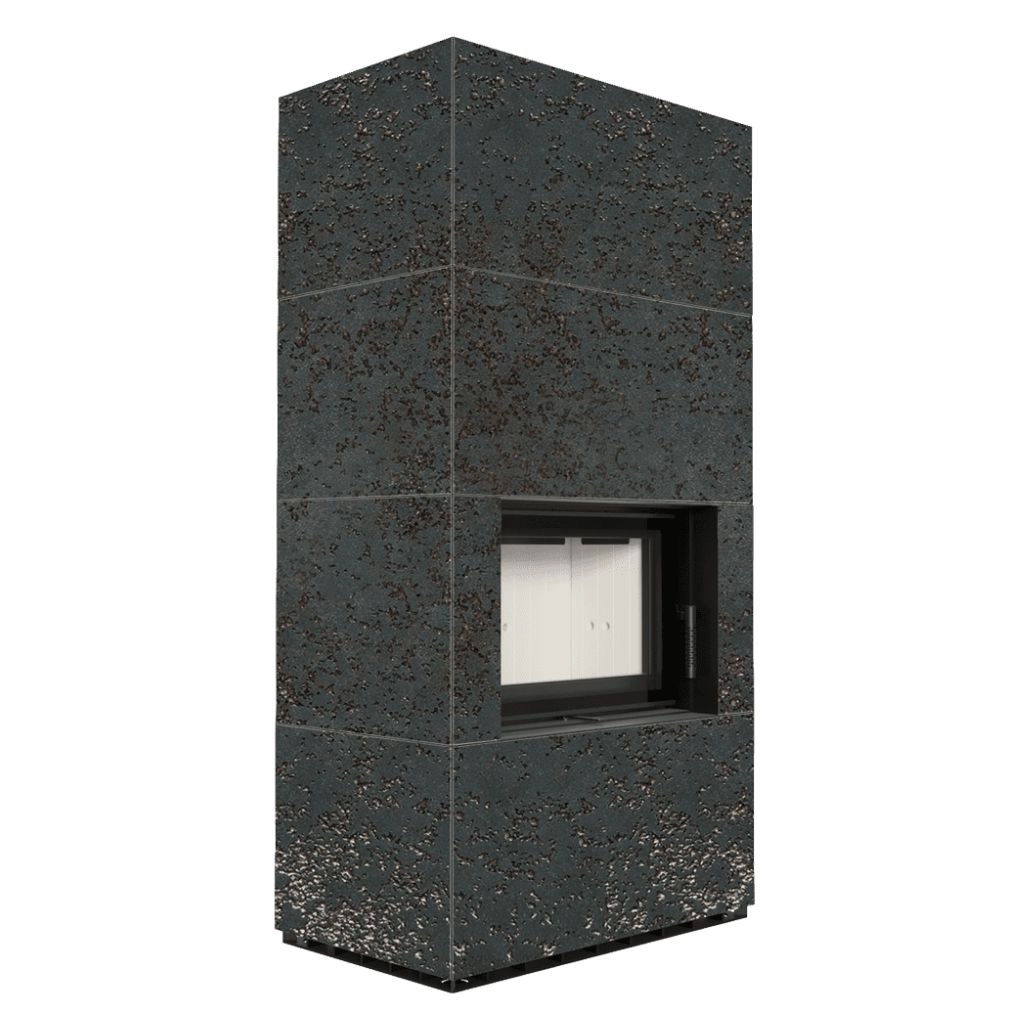 SEMINEE MODULARE PREFABRICATE - Flotek BOX 8 kW OXIDE NERO - cuarz sinterizat