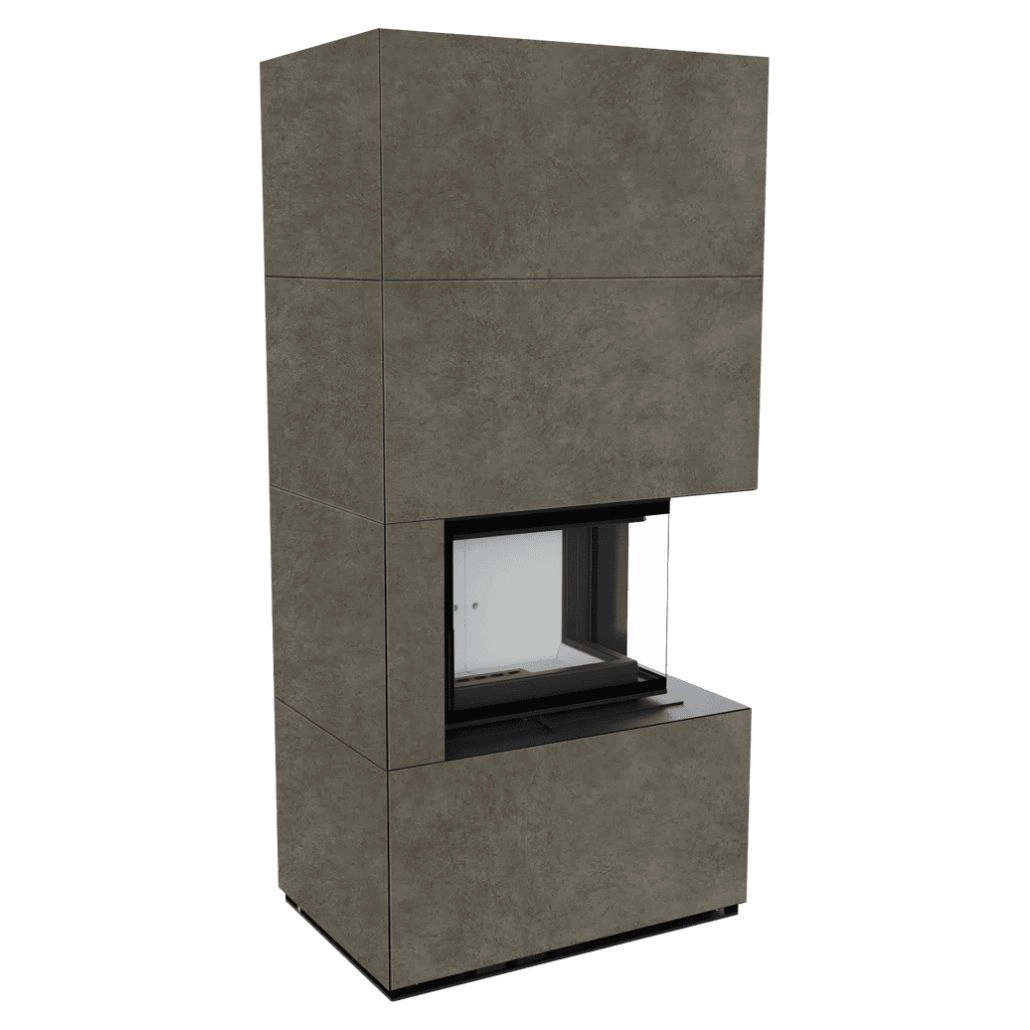 SEMINEE MODULARE PREFABRICATE - Flotek BOX 8 kW FOKOS PIOMBO Sticla Dreapta - cuarz sinterizat