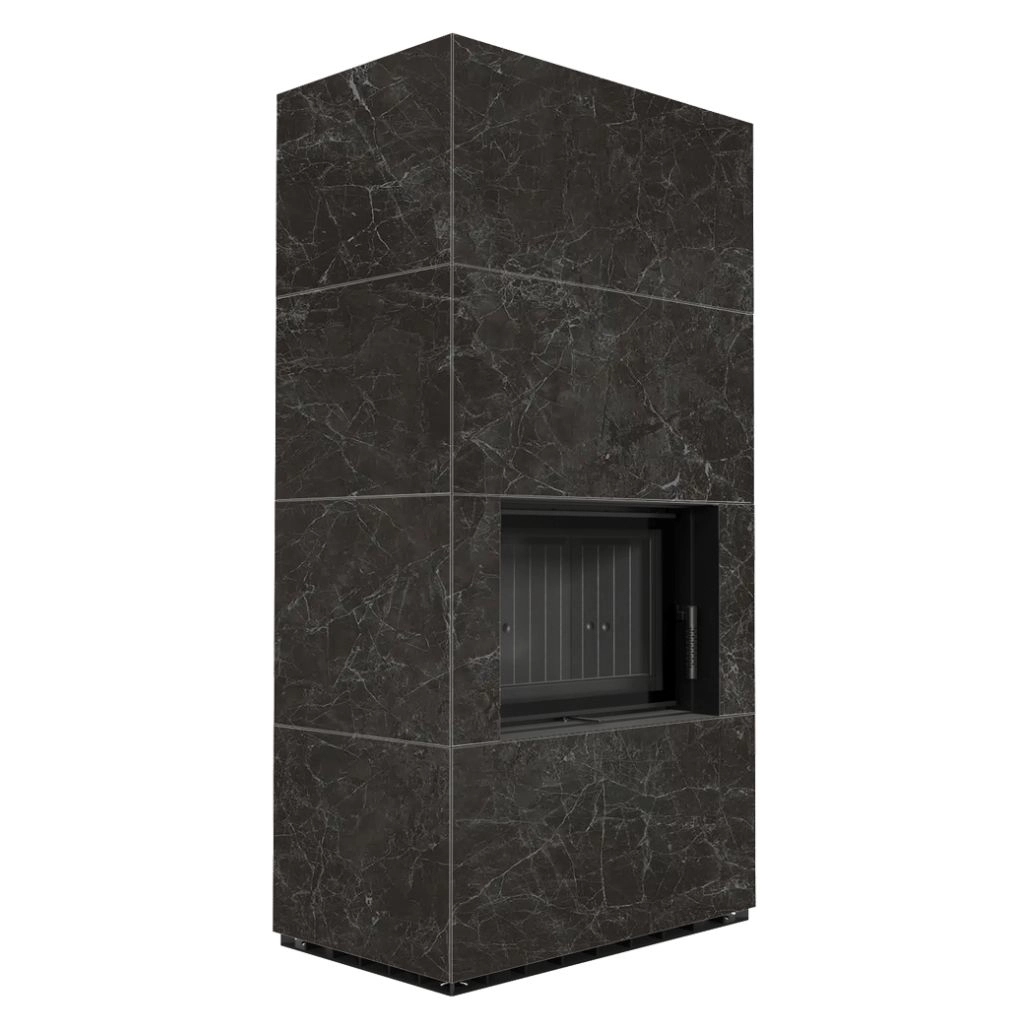 SEMINEE MODULARE PREFABRICATE - Flotek BOX 8 kW NATURALI NERO GRECO Samota Neagra - cuarz sinterizat