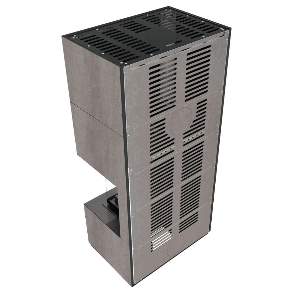 Flotek BOX 8 kW SAVOIA GRIGIA Sticla Dreapta - cuarz sinterizat [2]