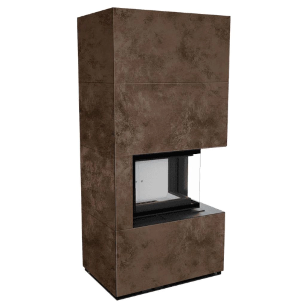 SEMINEE MODULARE PREFABRICATE - Flotek BOX 8 kW OXIDE MORO Sticla Dreapta - cuarz sinterizat