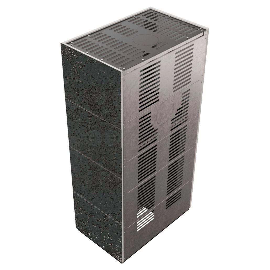 Flotek BOX 8 kW OXIDE NERO Samota Neagra - cuarz sinterizat [3]