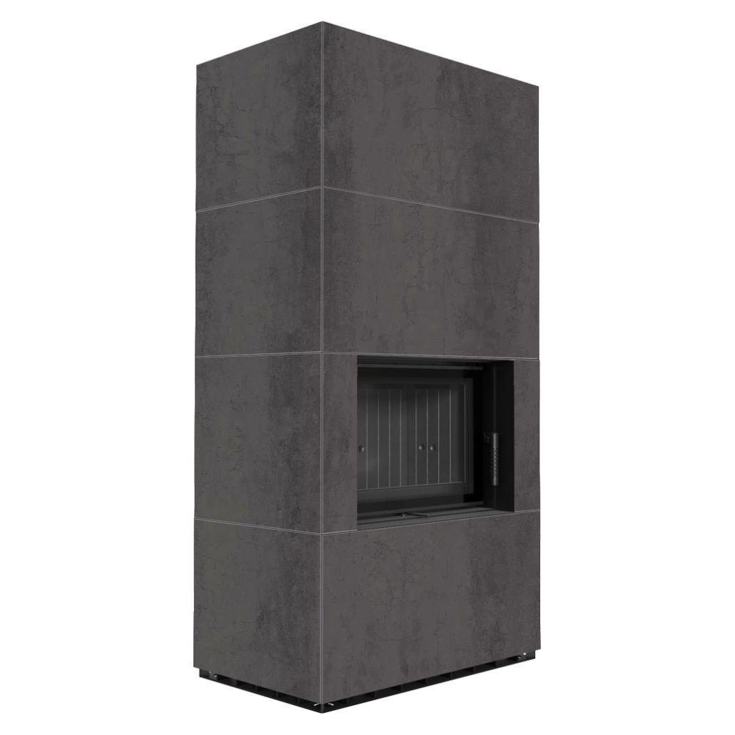 SEMINEE MODULARE PREFABRICATE - Flotek BOX 8 kW SAVOIA ANTRANCITE Samota Neagra - cuarz sinterizat