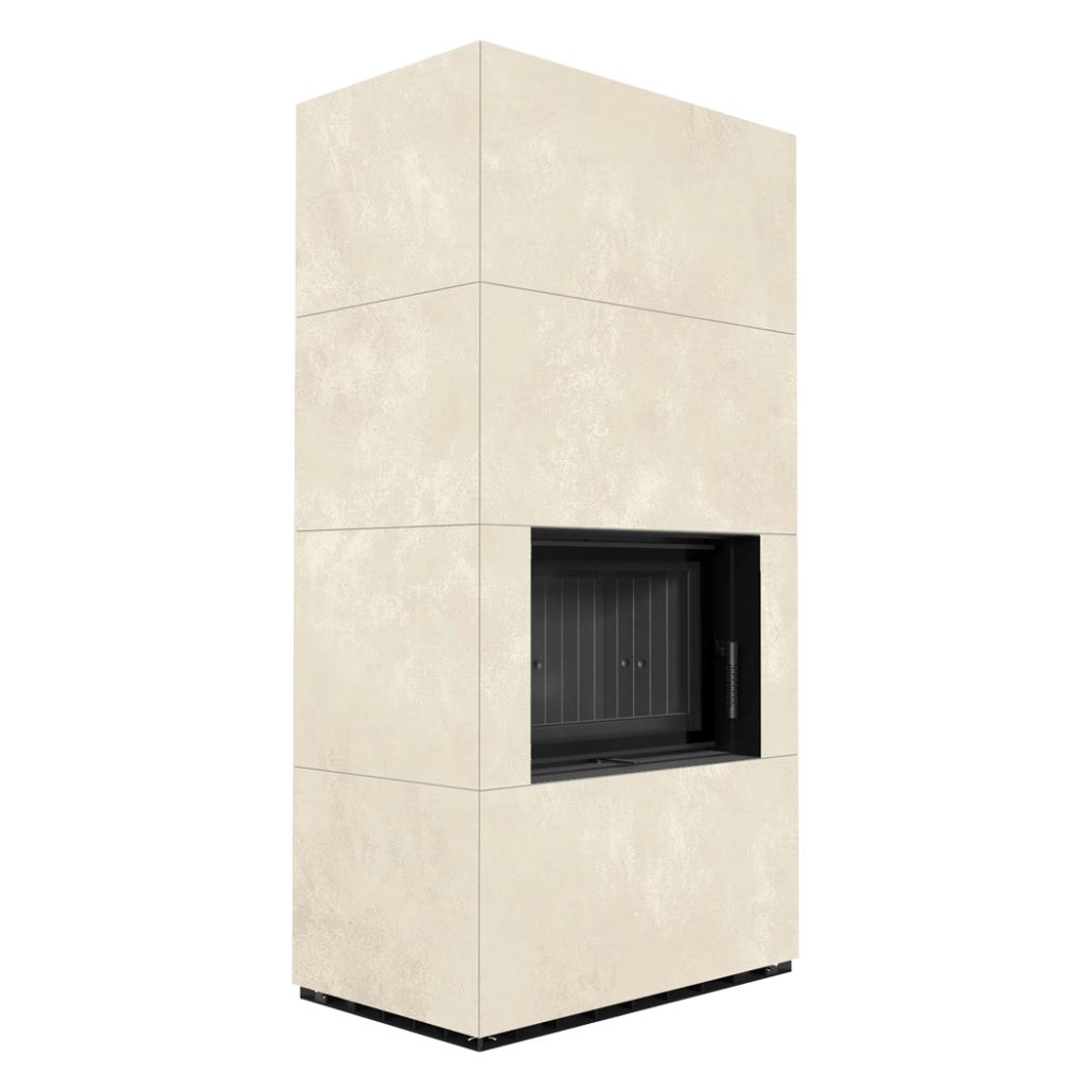 SEMINEE MODULARE PREFABRICATE - Flotek BOX 8 kW OXIDE BIANCO Samota Neagra - cuarz sinterizat