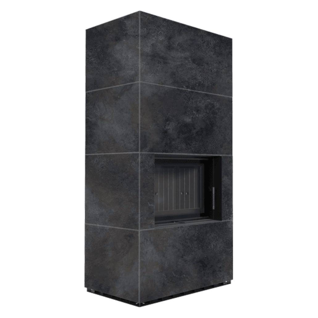 SEMINEE MODULARE PREFABRICATE - Flotek BOX 8 kW OSSIDO NERO Samota Neagra - cuarz sinterizat