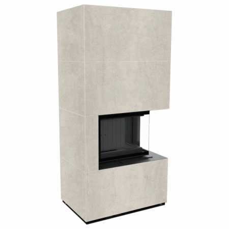 Flotek BOX 8 kW SAVOIA PERLA Sticla Dreapta - Samota Neagra