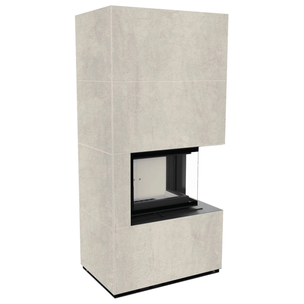 SEMINEE MODULARE PREFABRICATE - Flotek BOX 8 kW SAVOIA PERLA Sticla Dreapta - cuarz sinterizat