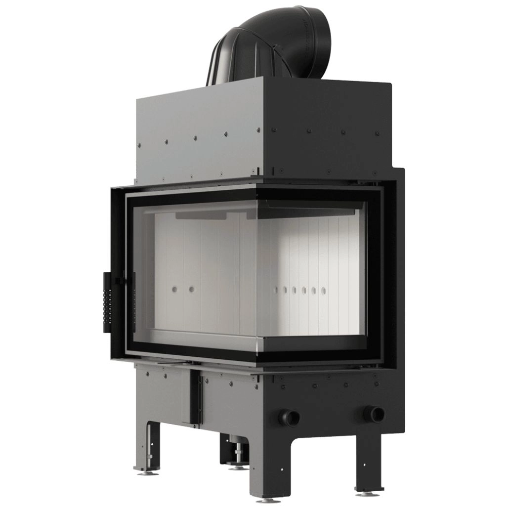 SEMINEE SI SOBE PE LEMNE - FLOTEK M 10kW - Sticla Dreapta