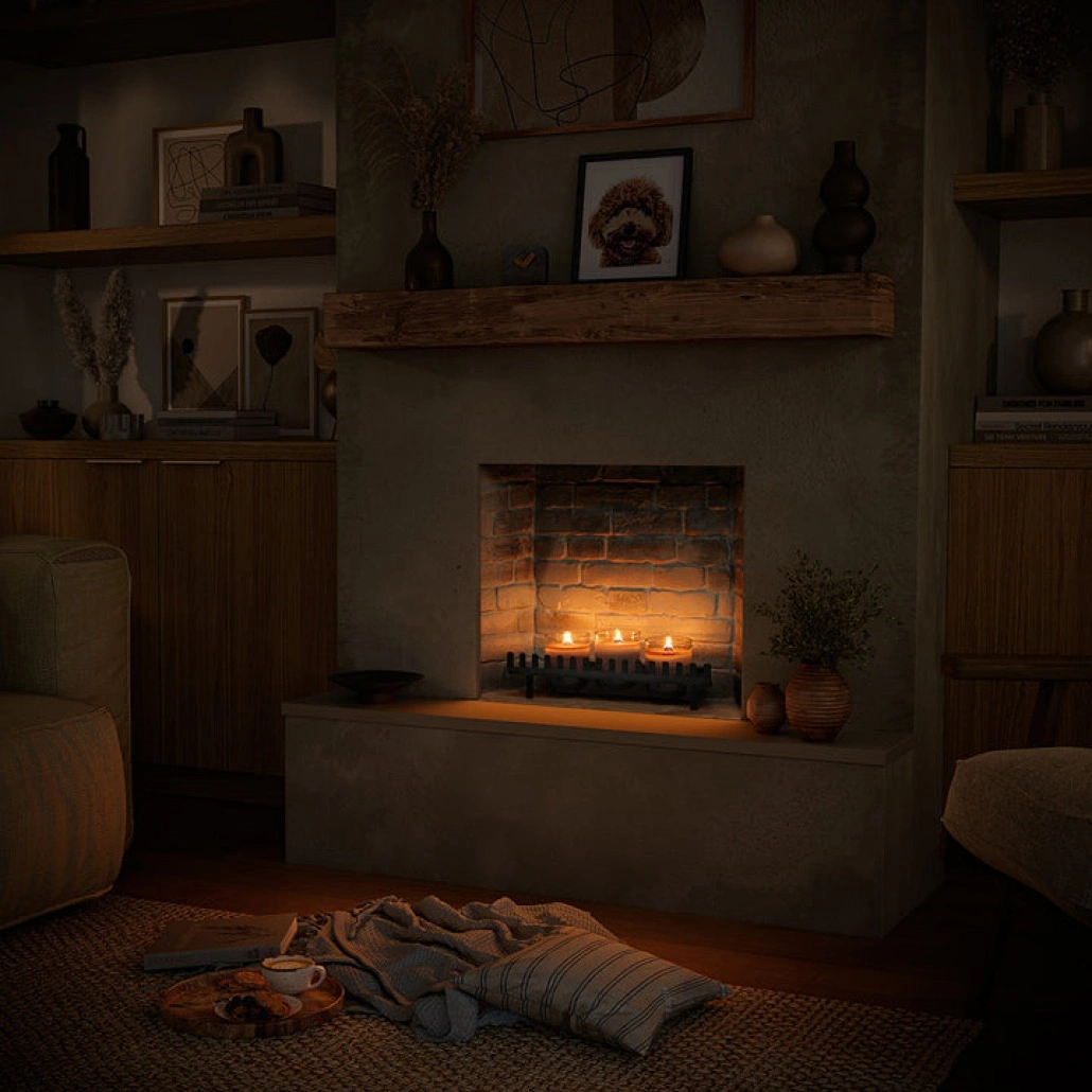 FOCAR CU LUMANARI ZenFlame [2]