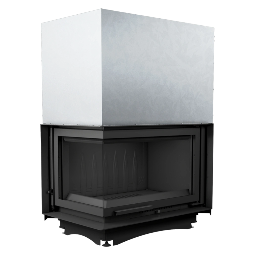 SEMINEE SI SOBE PE LEMNE - Focar fonta OH180 Sticla Stanga Deschidere vericala 16-23kW