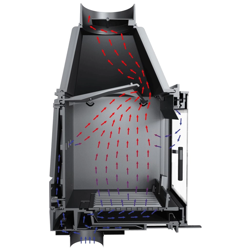 FOCAR FONTĂ TRIPLĂ COMBUSTIE ZOSIA 700 [1]