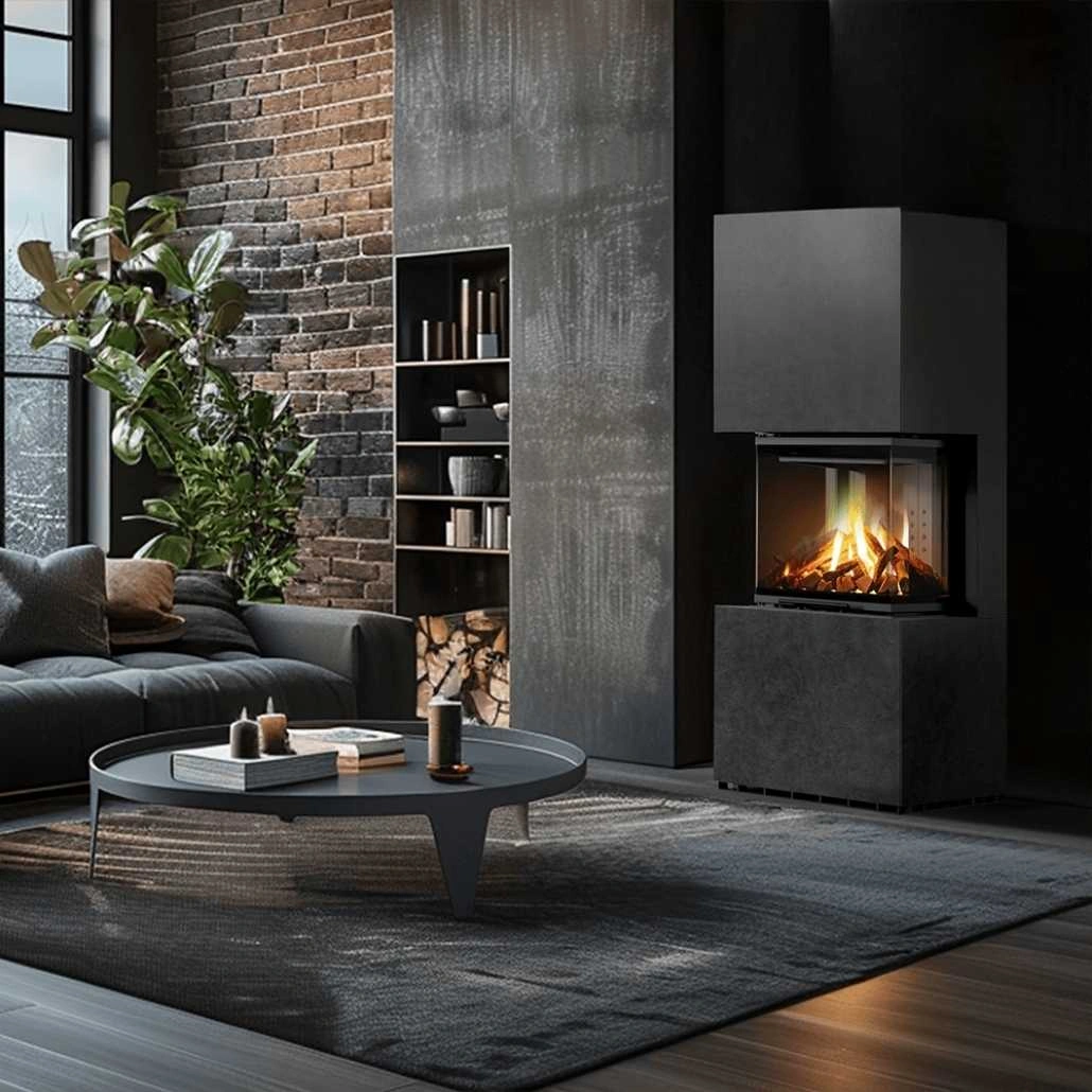 Focar modular NBC 8kW S - Fokos Grafite [5]