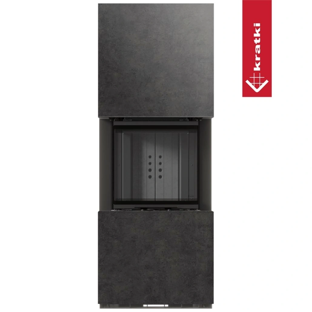 Focar modular NBC 8kW S Fokos Grafite - samota neagra [1]