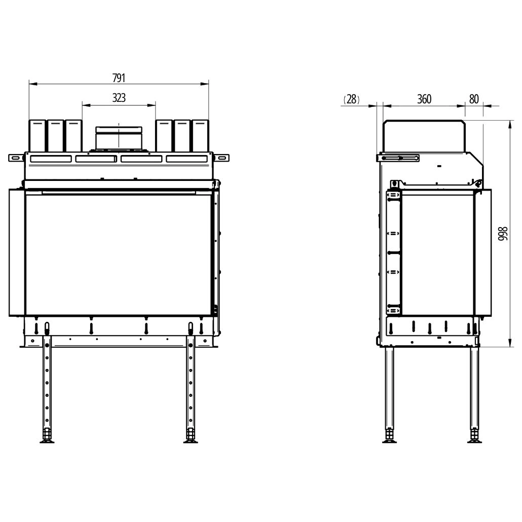 Focar pe gaz ECKA G-82L - Sticla Stanga + Set acumulare [5]