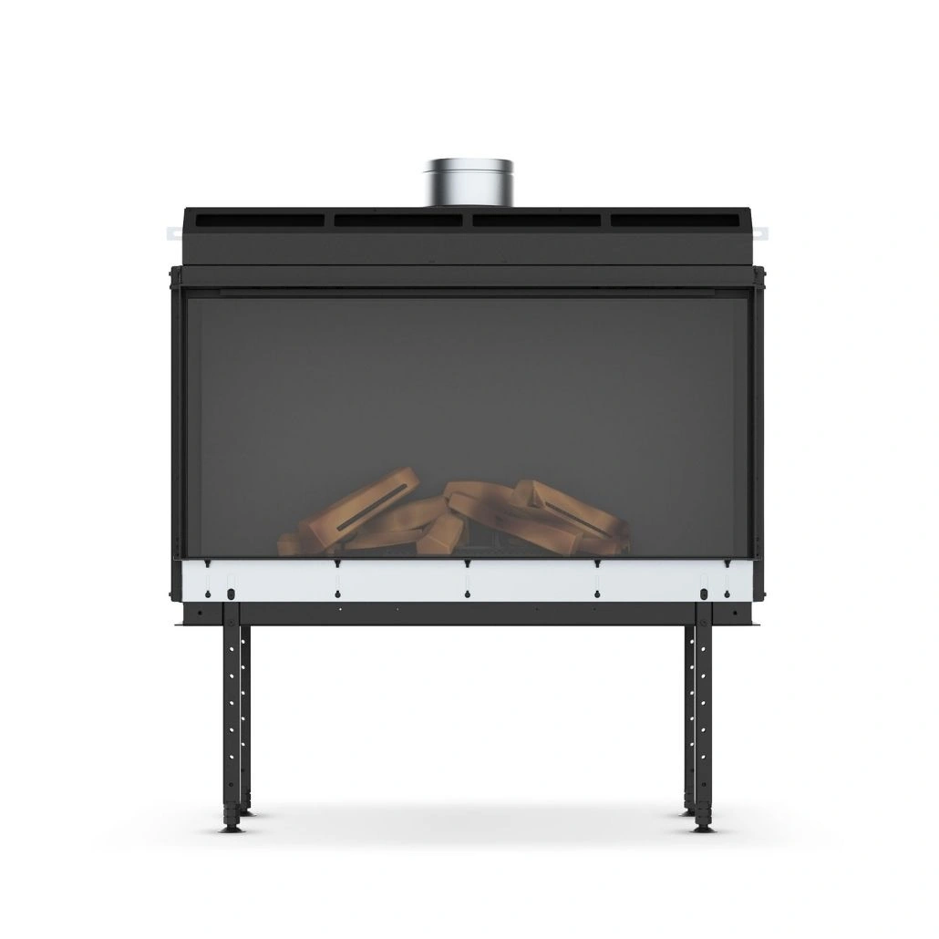 ȘEMINEE PE GAZ - Focar pe gaz HAKA G-115 + Set acumulare