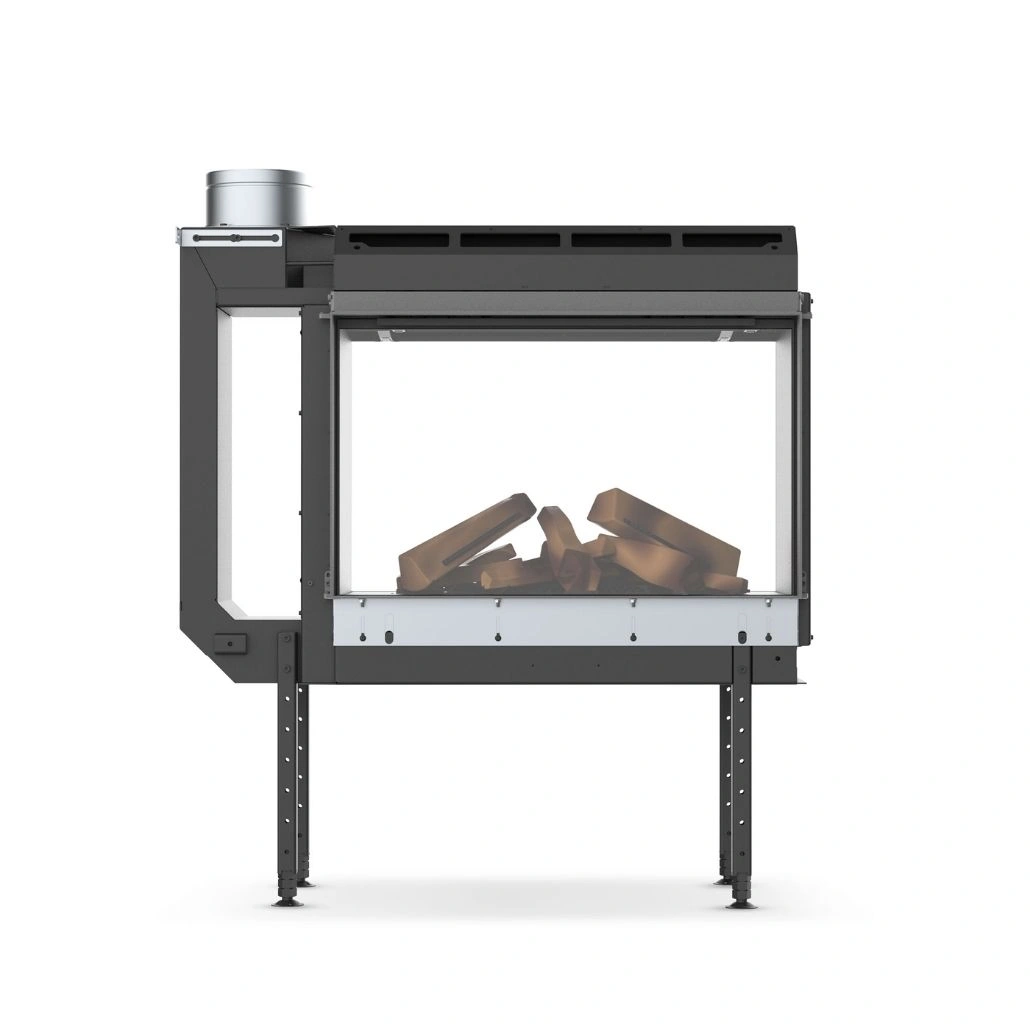 ȘEMINEE PE GAZ - Focar pe gaz HAKA G-82 Tunel + Wi-Fi + Audio Set