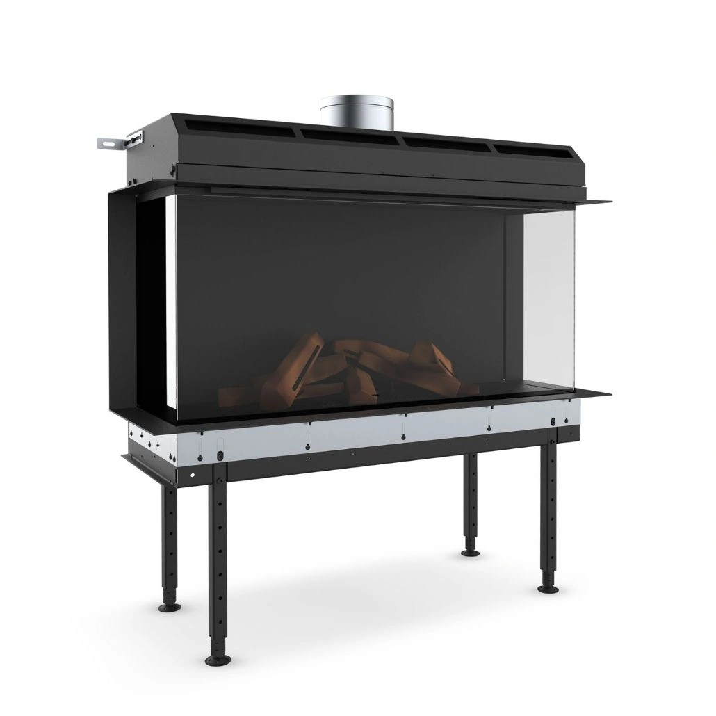 ȘEMINEE PE GAZ - Focar pe gaz UKA G-115 + Set acumulare