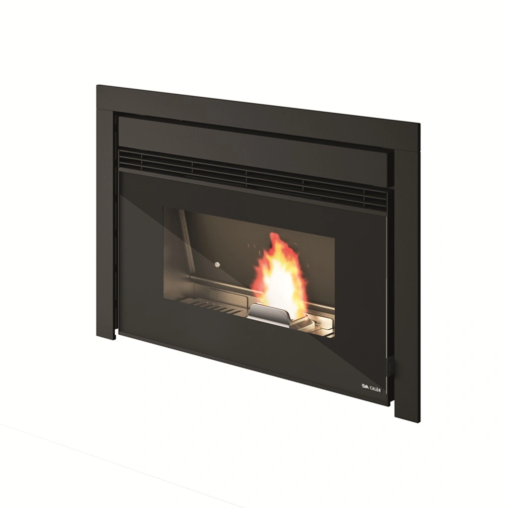 FOCARE / TERMOFOCARE PELEȚI - Focar peleti NICO 5-12.4 kW - cu 3 ventilatoare si distributie de aer