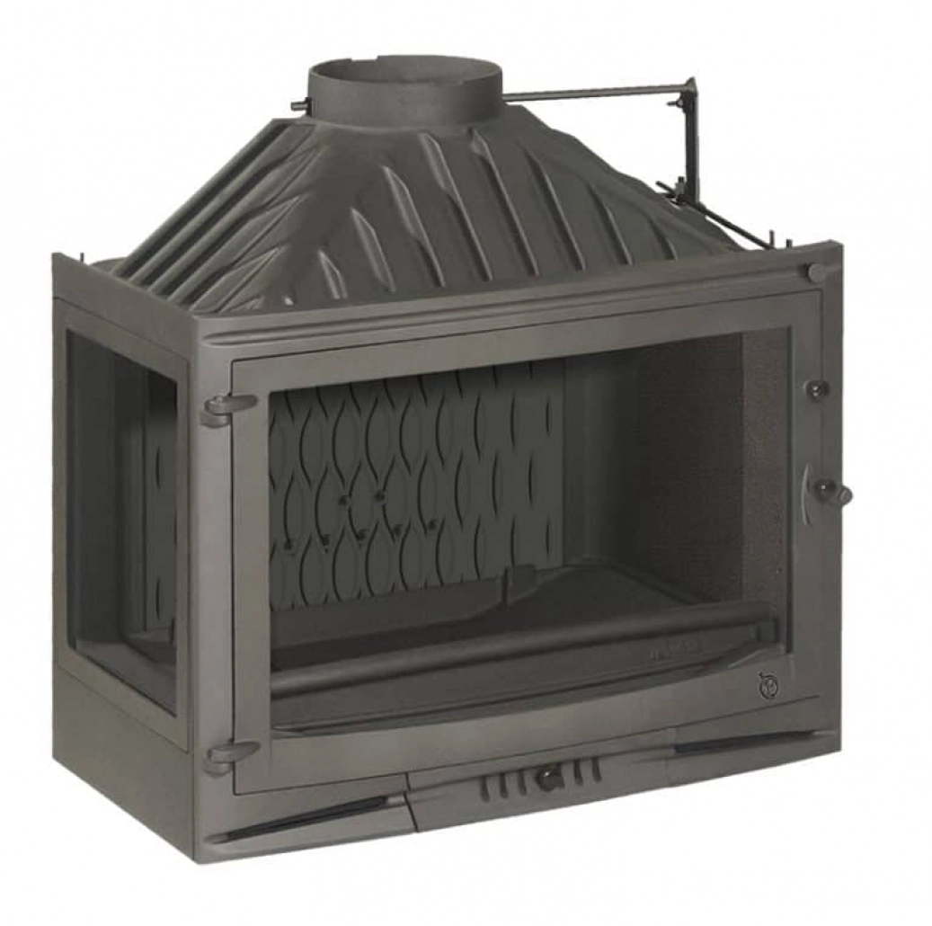 FOCARE ȘEMINEE PE LEMNE IEFTINE - Focar Selenic 700 Sticla Stanga