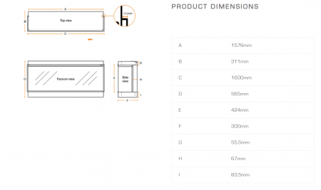 Focar șemineu electric New Forest 1600 [7]