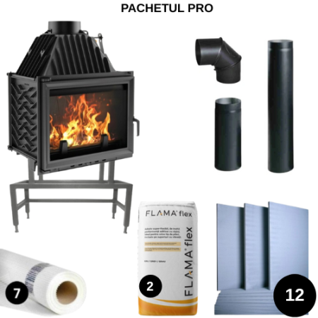 FOCARE SEMINEE - Focar din fonta groasa. Z160 pachet de baza