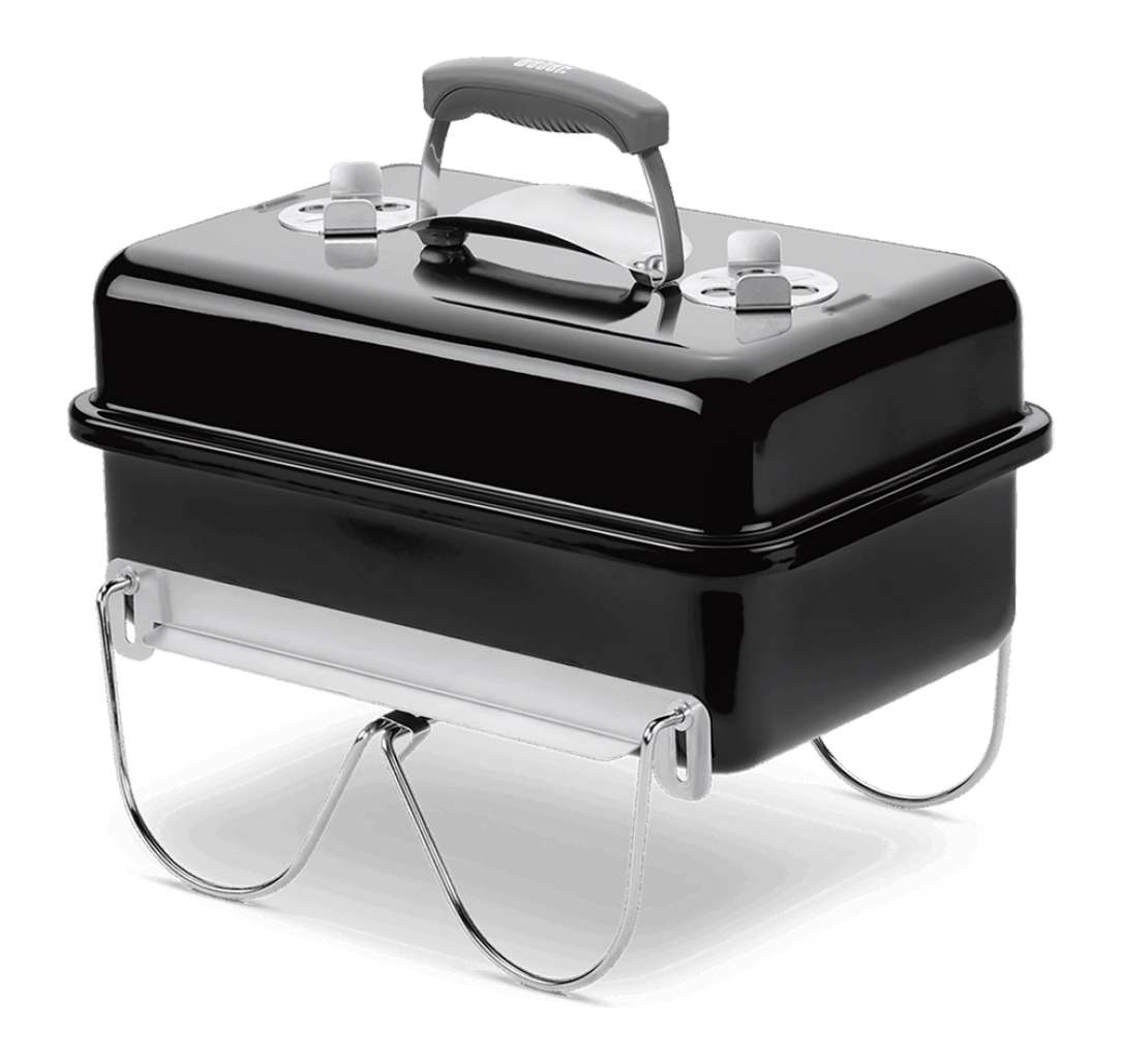 GRATARE PREMIUM WEBER - Gratar carbuni Go-Anywhere - Negru portabil