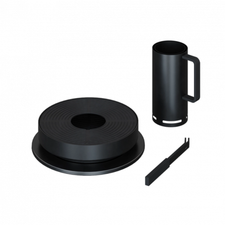 GRATARE PE LEMNE CU PLITA - GRATAR DE MASA OFYR 40 PE CARBUNI - MOBIL