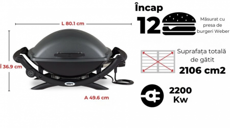 Gratar Electric Weber Q 2400-PRO PACK [1]