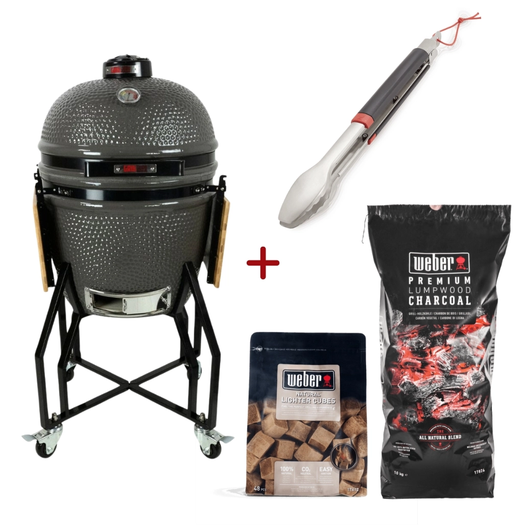 GRATARE CERAMICE - Gratar Kamado Original Large - Starter Pack Grill Guru
