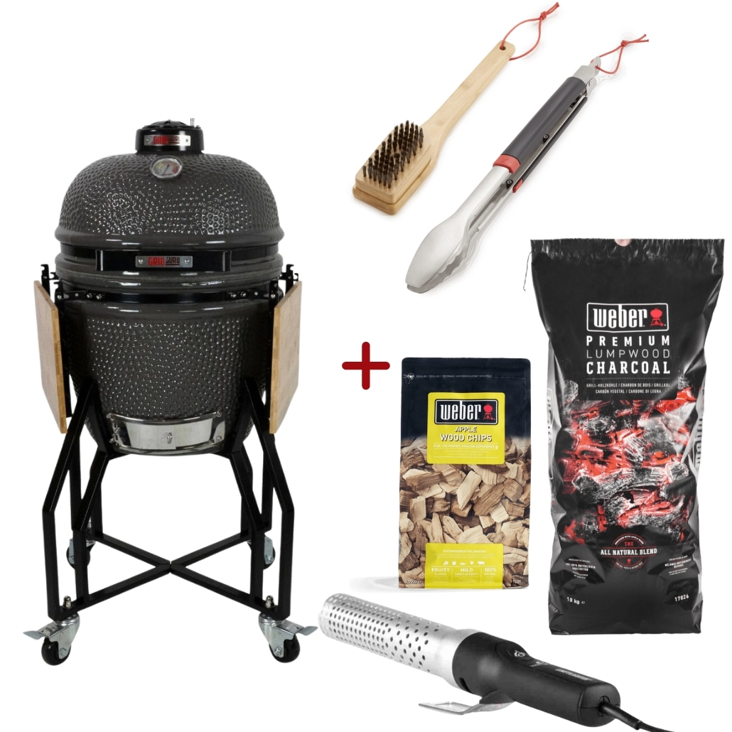 GRATARE CERAMICE - Gratar Kamado Original Medium - Pro Pack Grill Guru